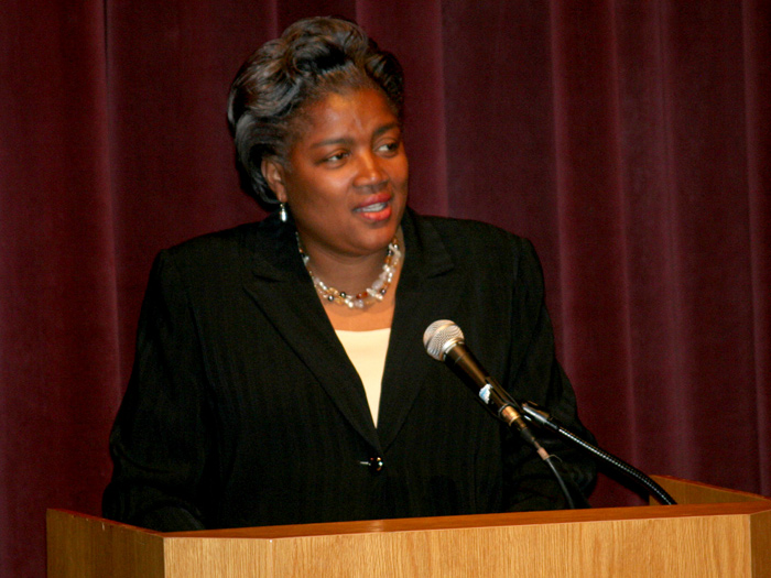 Donna Brazile was a keynote speaker at the 2010 Student Leadership Conference: Inspiring Civility.