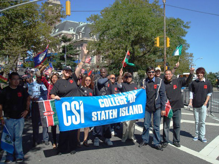 Approximately 50 CSI students participated in the Third Annual Staten Island African Parade.