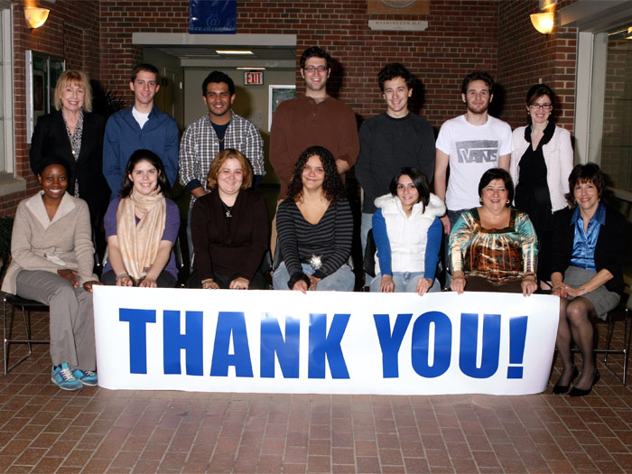 Last fall's College of Staten Island Phonathon raised over $20,000 for the College's Annual Fund.