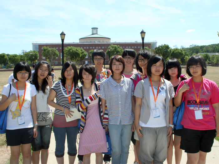 Students from the Shanghai area are visiting CSI as part of the Continuing Education Summer Camp.